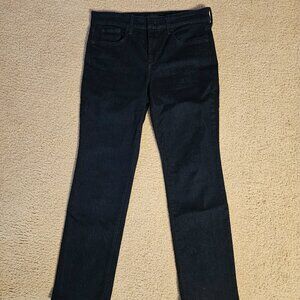 NYDJ Marilyn Straight Leg Jean - Dark Blue - Lift Tuck Technology - 10P